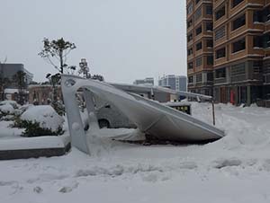 <font color='red'>膜結(jié)構(gòu)車棚</font>廠家哪家好？要具備這三點(diǎn)要素！