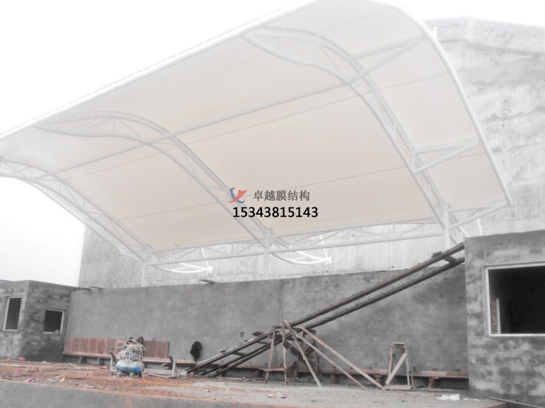 廣安膜結構舞臺【生產設計】