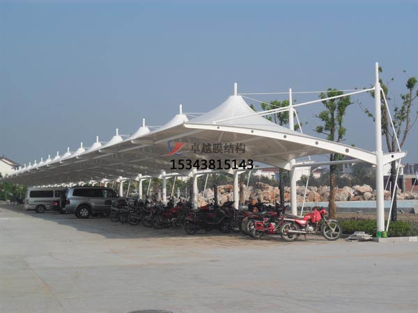 營口充電站膜結構遮陽棚【生產(chǎn)銷售】 　　