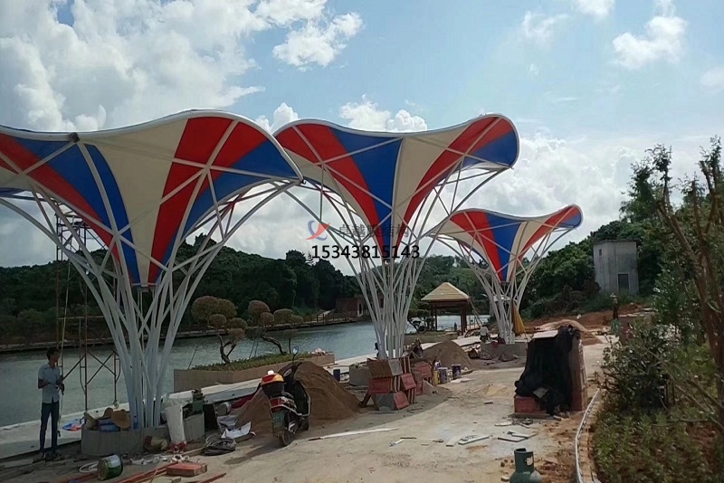 臨汾市汾河膜結(jié)構景觀