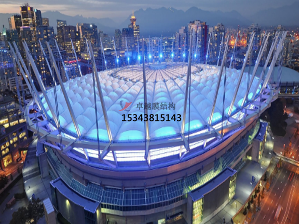 鎮(zhèn)江膜結(jié)構(gòu)公司【體育場看臺雨棚】鎮(zhèn)江膜結(jié)構(gòu)廠家